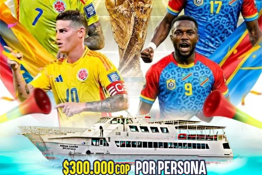 MUNDIAL 2026 EN BARCO: COLOMBIA VS REPÚBLICA DEL CONGO